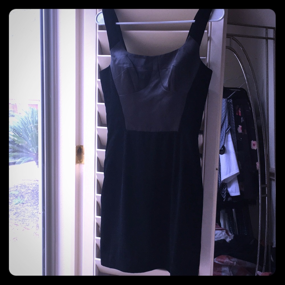 Top shop velvet dress